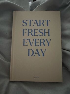 Papier Productivity Planner Hardcover in Blue and Beige
